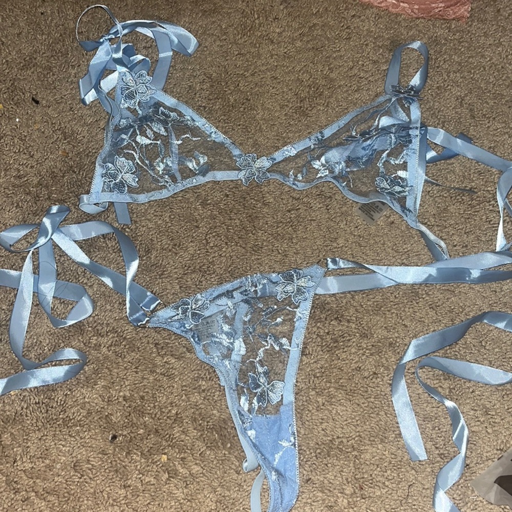 Blue Lingerie